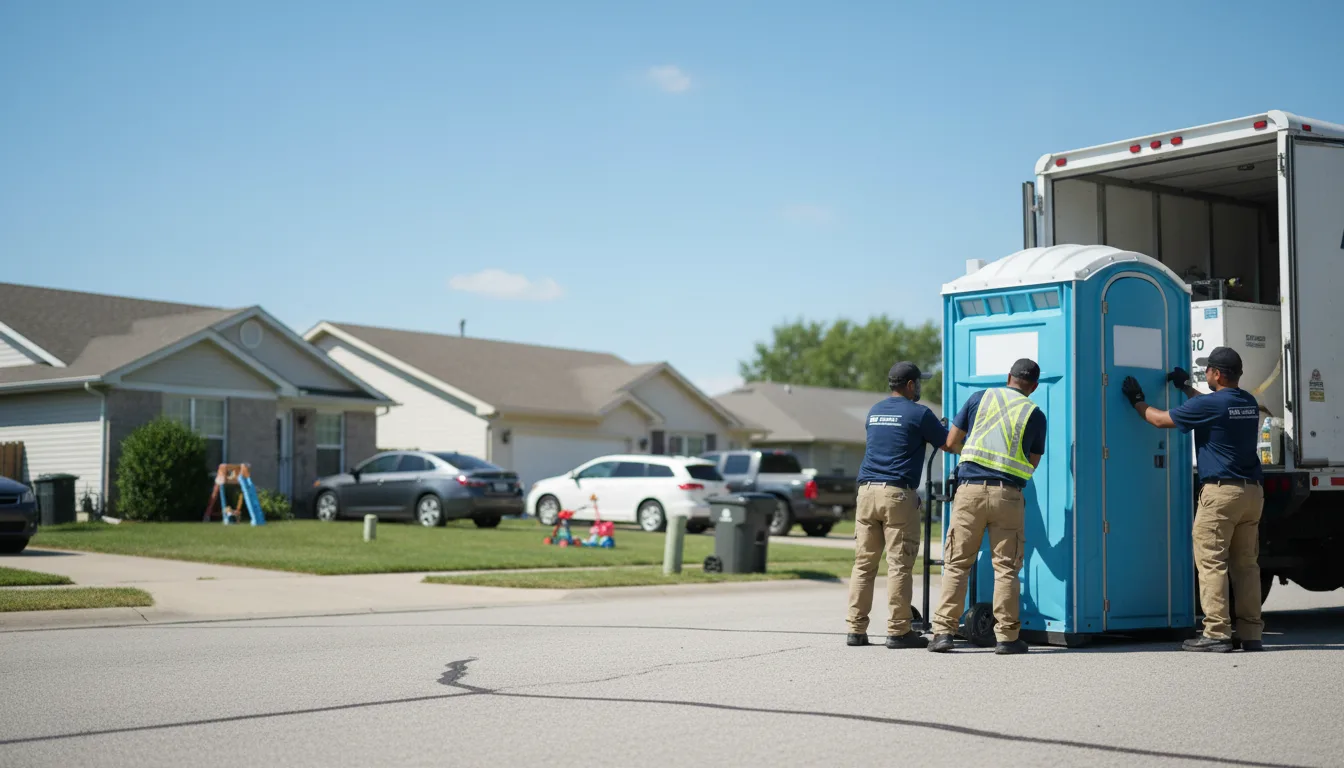 Standard Porta Potty Rentals in West Bloomfield, MI near me